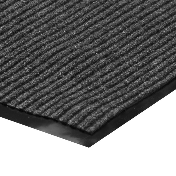 Коврик влаговпитывающий, ребристый 90*1500см, серый